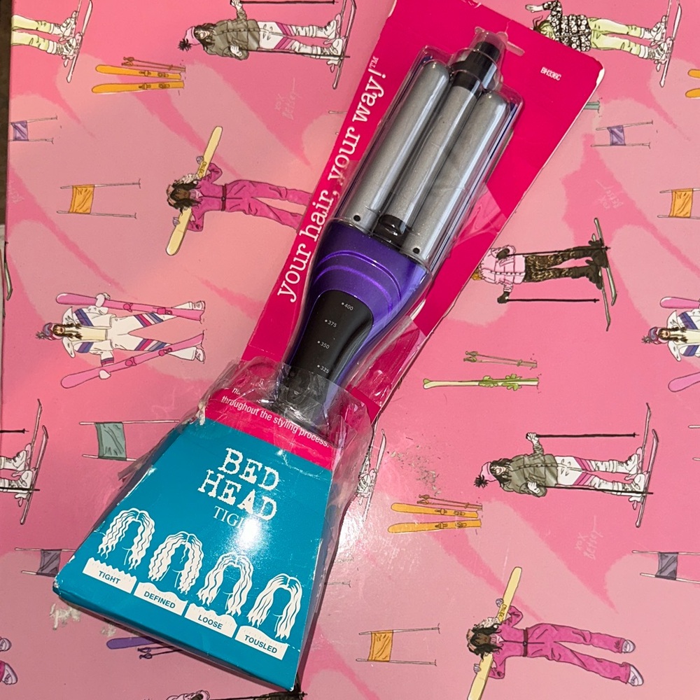 BedHead Purple and Black Hair Styler